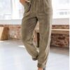 EVALESS Women's Corduroy Pants